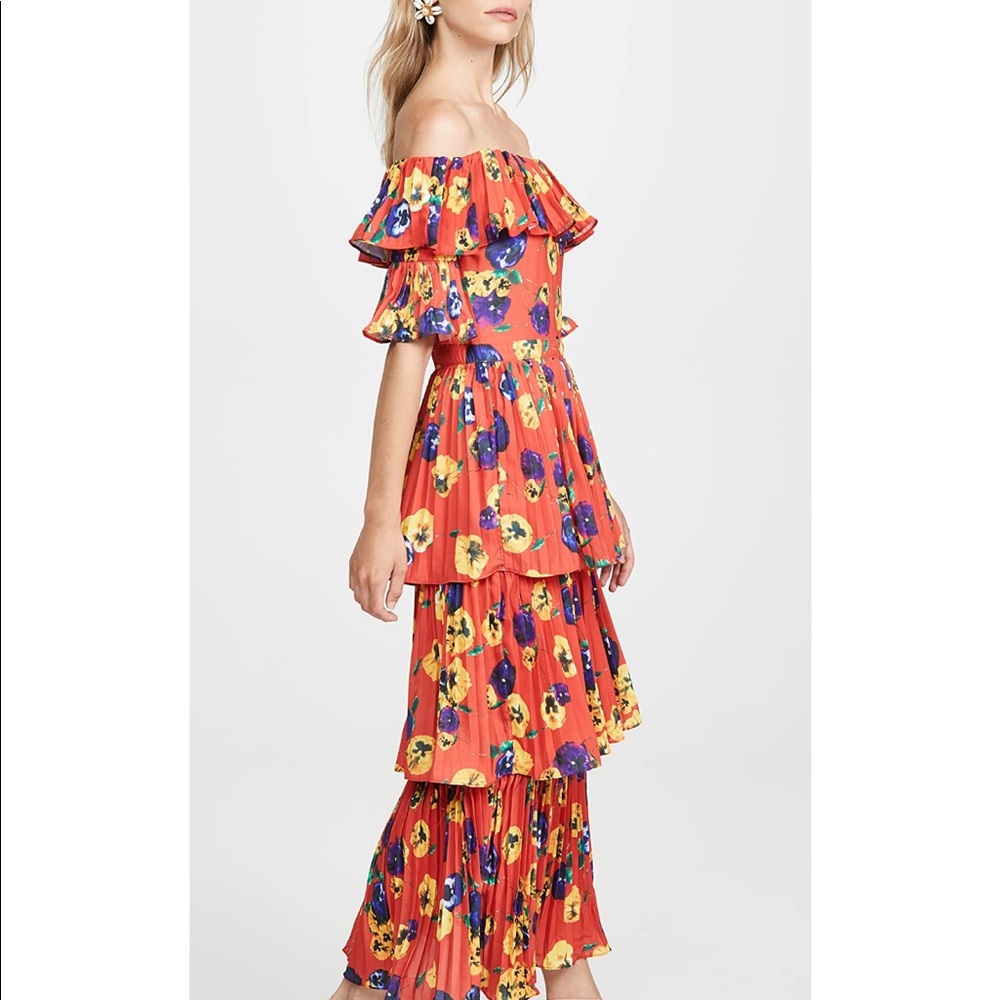 Floral Ruffle Dress 🌸🌷🌼🌺 - Picture 4 of 6